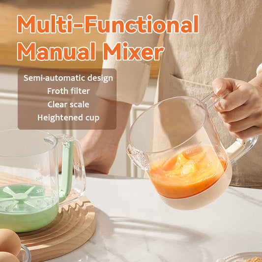 Multi-Functional Manual Mixer | Your Baking Must-Have 🍰