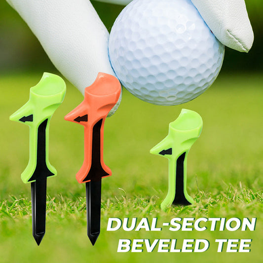 Golf Dual-Section Beveled Tee