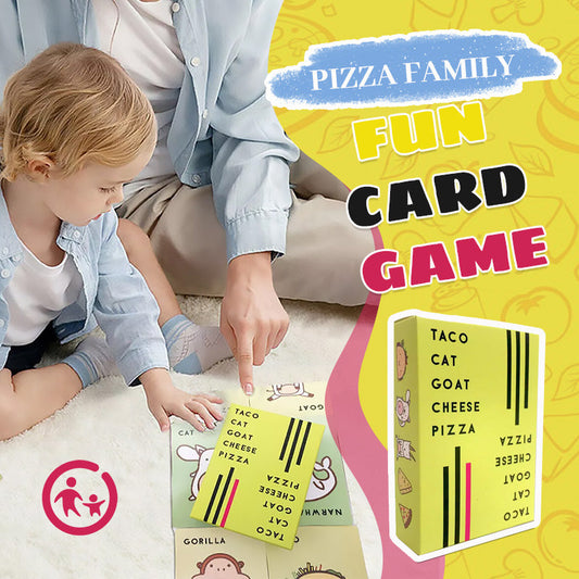 Pizza Family Fun Card Game