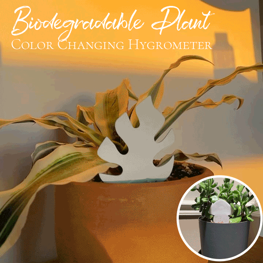 Biodegradable Plant Color Changing Hygrometer
