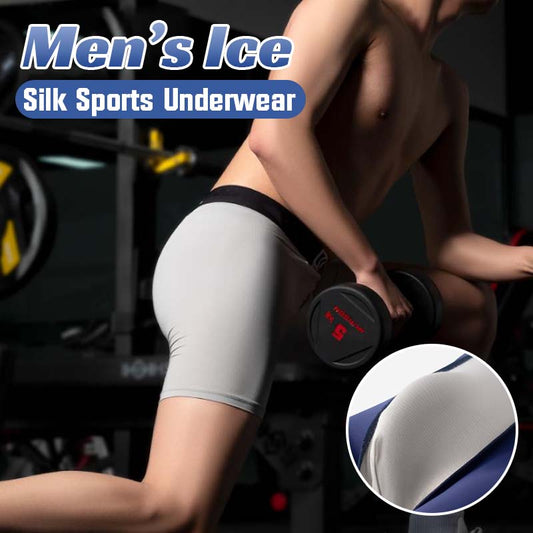 🧊 Herren-Sportunterwäsche aus Eisseide