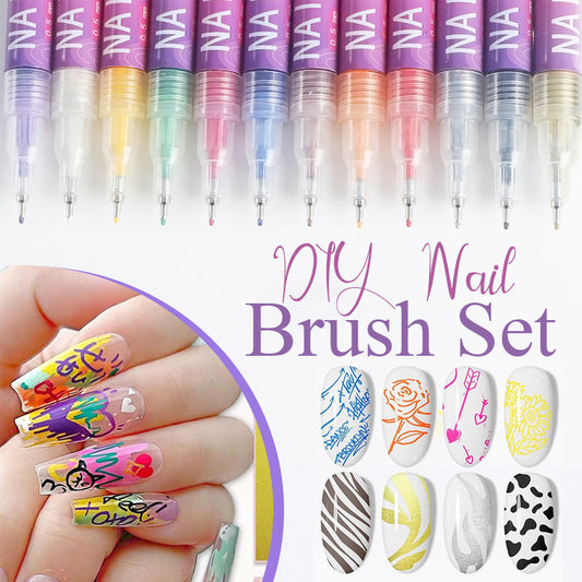 Professionelles Nagelbürstenset