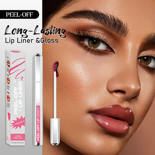💋 Peel-Off Long-Lasting Lip Liner & Gloss