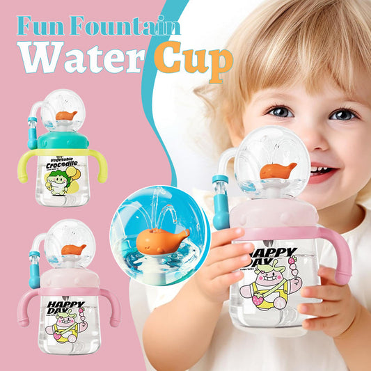 🎉 Spaßiger Springbrunnen-Becher – Das perfekte Kinderüberraschung zum Kindertag!