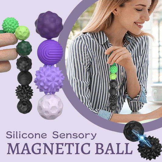 Sensorischer Magnetball aus Silikon