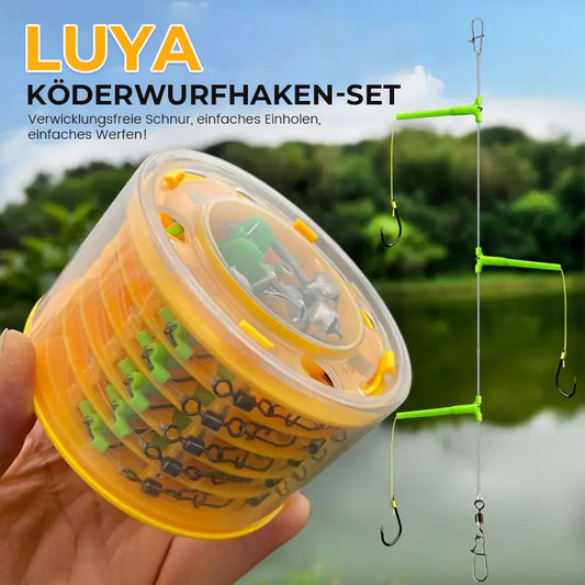 Lure casting rod 3 hooks fishing rig/Luya Köderwurfhaken-Set