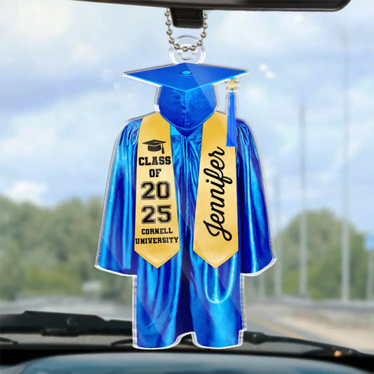Autoornament „Abschlusskleid 2025“