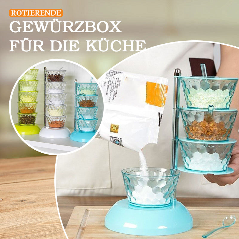 Rotierende Gewürzbox für die Küche