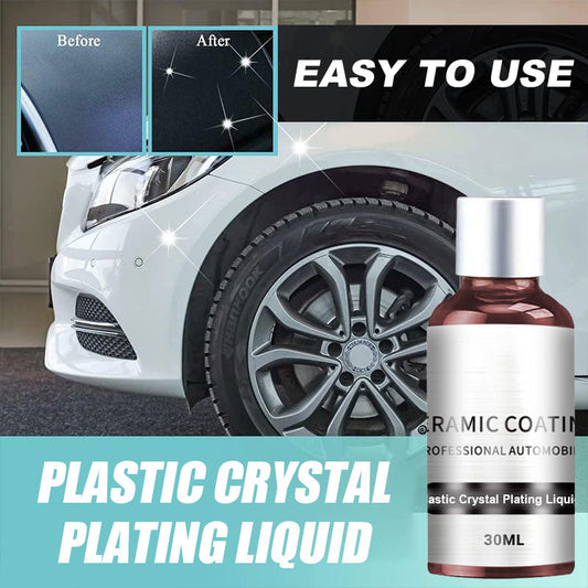 ✨ Plastic Crystal Plating Liquid – Restore & Protect Your Car's Plastic Parts! 🚗💎