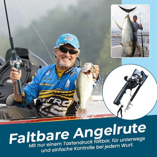 Faltbare Angelrute