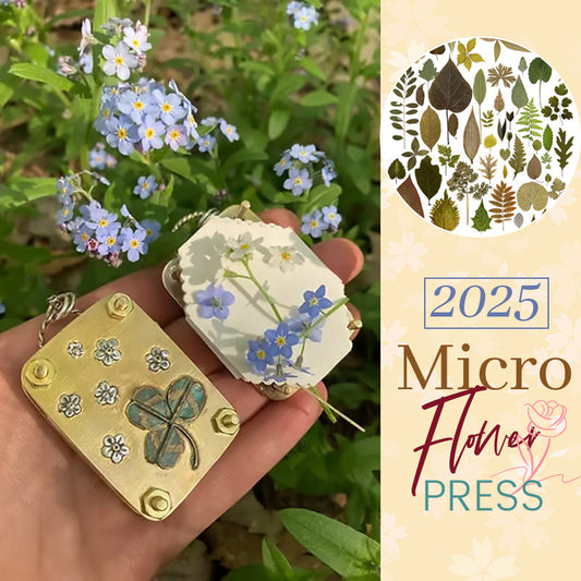 💐2025 Mikro-Blumenpresse