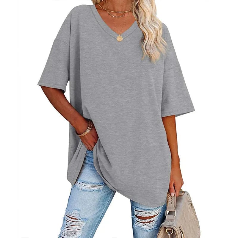 SOMMER NEUES WEITES T-SHIRT FÜR DAMEN