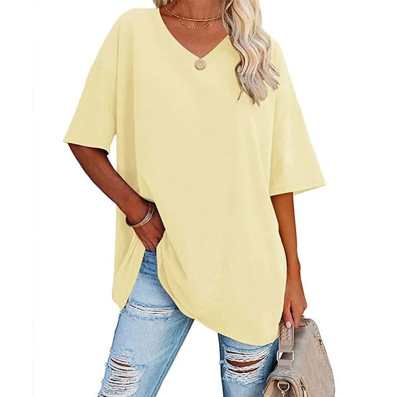 SOMMER NEUES WEITES T-SHIRT FÜR DAMEN