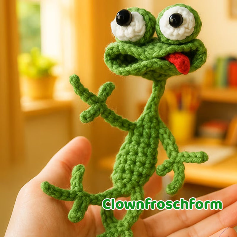 Häkel-Clownfrosch-Materialpaket