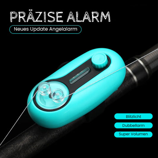 🎣 Intelligenter Fischerei-Alarm mit Ton & Licht – Nie wieder einen Biss verpassen!