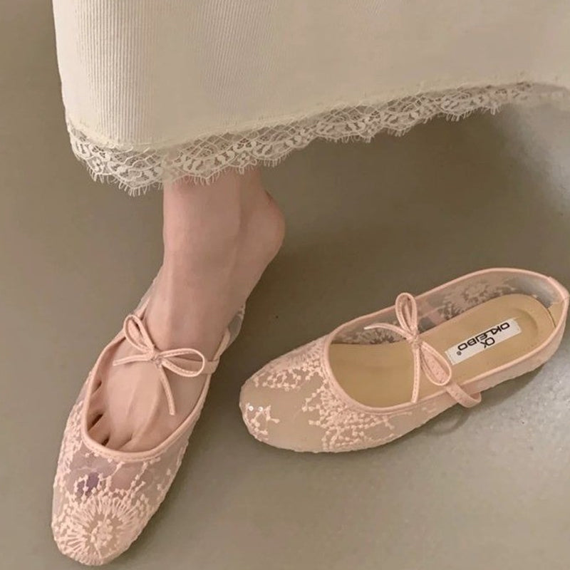 Mesh-Schleifen-Feenschuhe