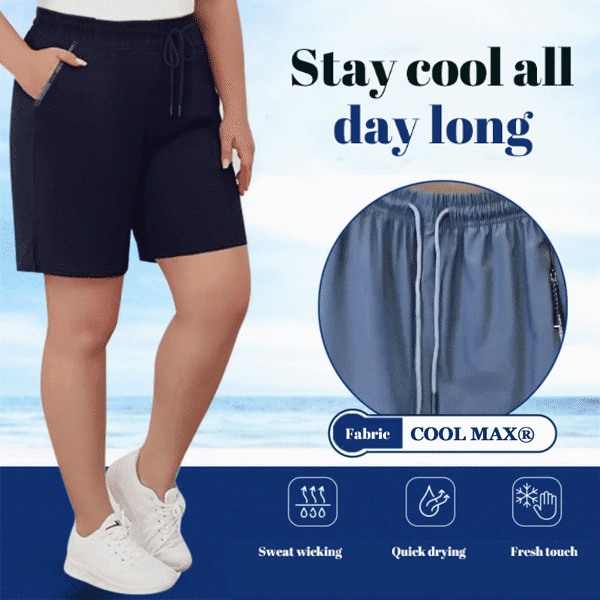 Schnell trocknende Stretch-Shorts aus Eisseide/Quick-drying ice silk stretch shorts