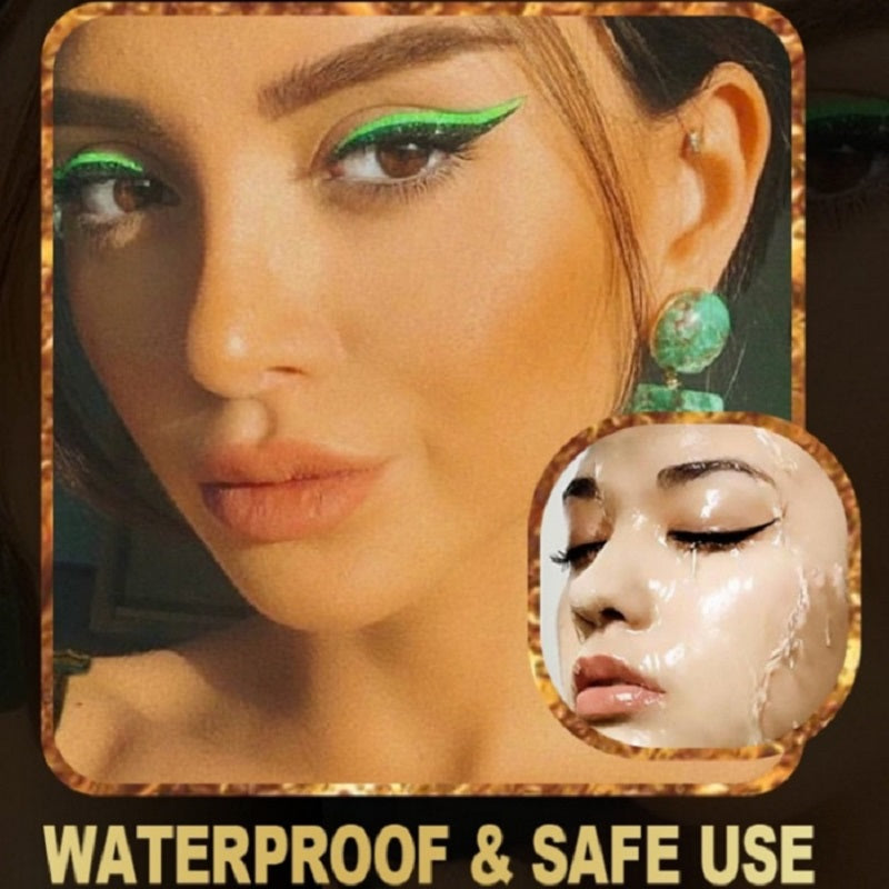Wiederverwendbare Eyeliner und Wimpernaufkleber