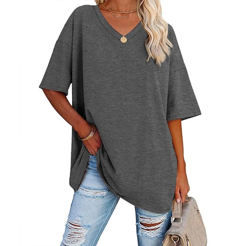 SOMMER NEUES WEITES T-SHIRT FÜR DAMEN