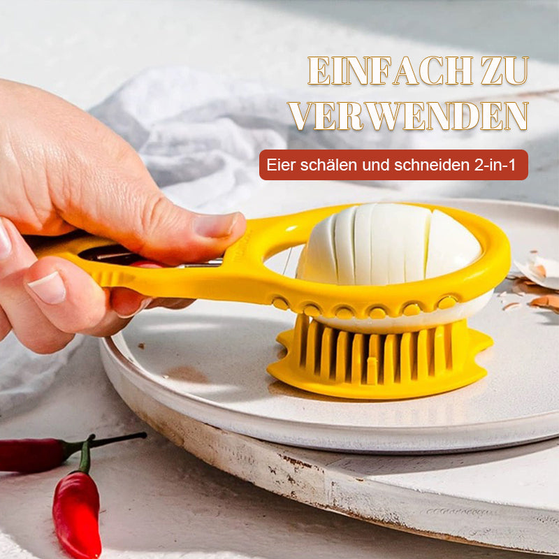 Eier Ei Schälen Und Schneiden 2-In-1/Eggs Egg Peeling and Cutting 2-In-1