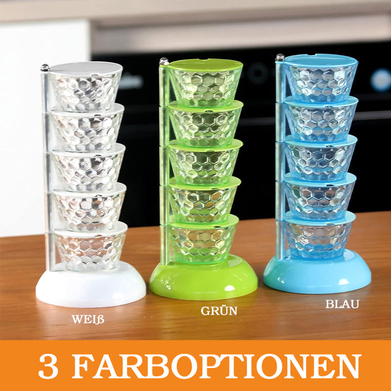 Rotierende Gewürzbox für die Küche