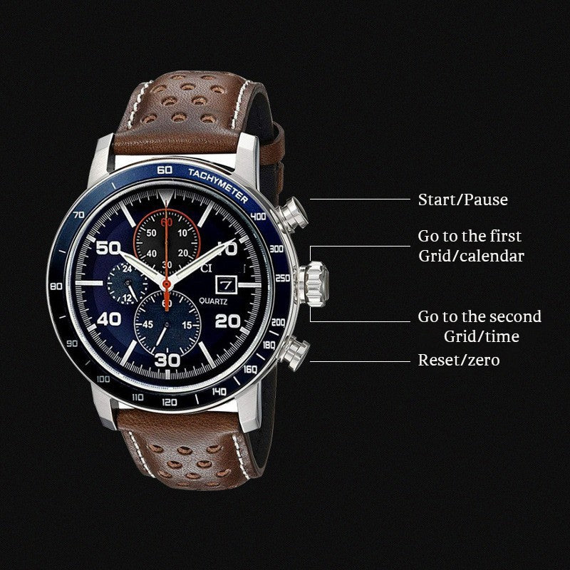 Multifunctional Quartz Watch