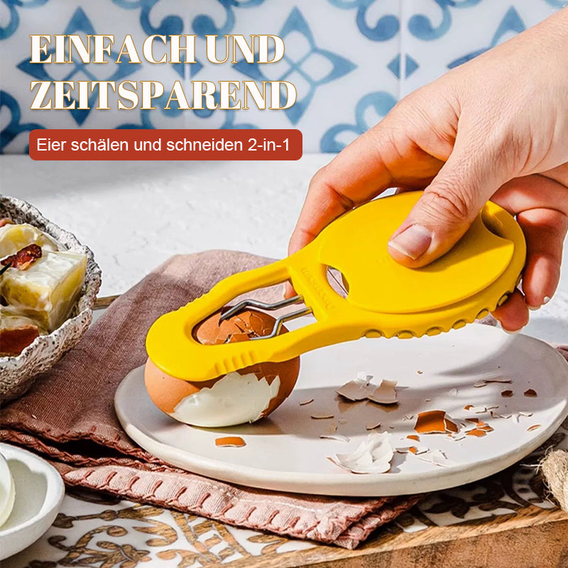 Eier Ei Schälen Und Schneiden 2-In-1/Eggs Egg Peeling and Cutting 2-In-1