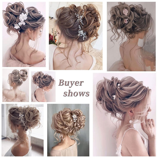 🎁Messy Curly Dish Bun