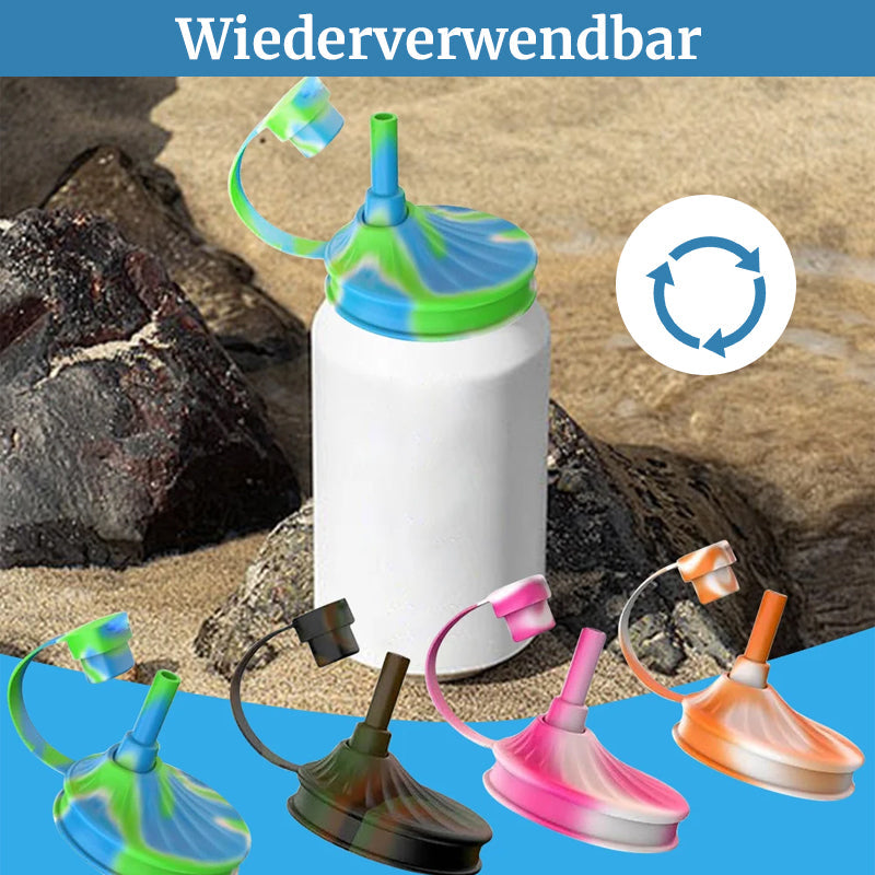 Silikonbecherdeckel für Getränke und Limonade