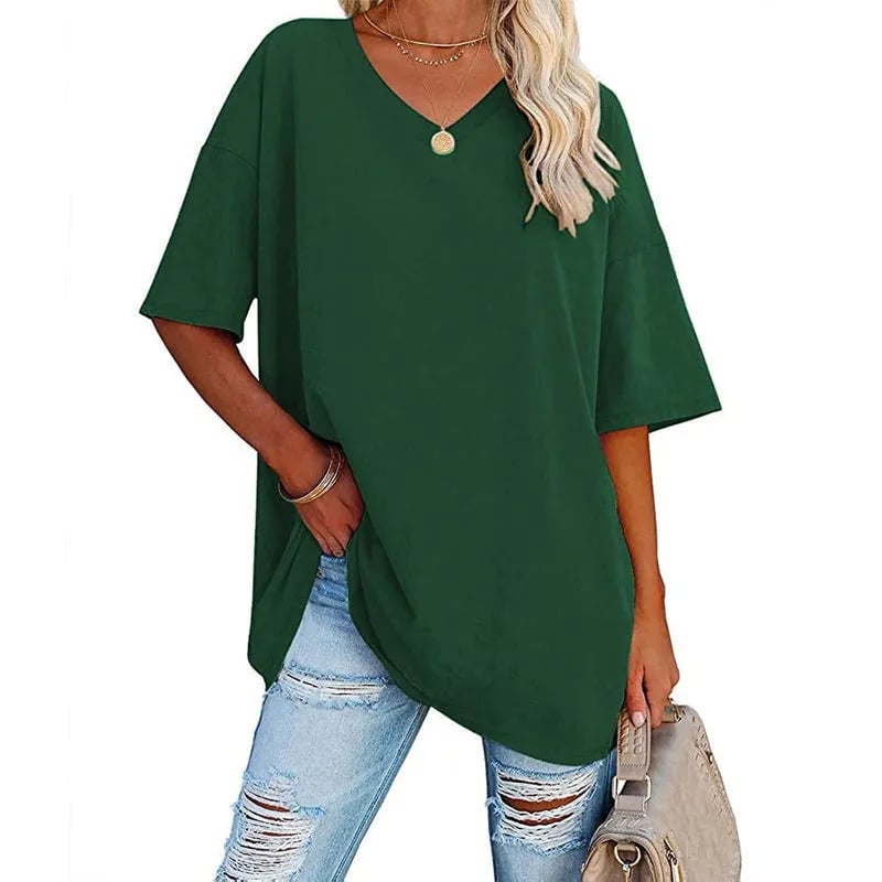 SOMMER NEUES WEITES T-SHIRT FÜR DAMEN