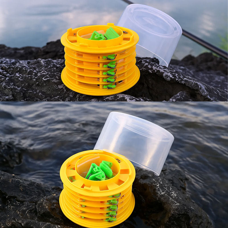 Lure casting rod 3 hooks fishing rig/Luya Köderwurfhaken-Set