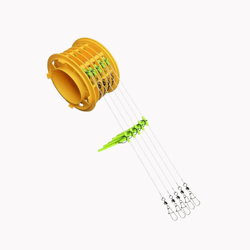 Lure casting rod 3 hooks fishing rig/Luya Köderwurfhaken-Set