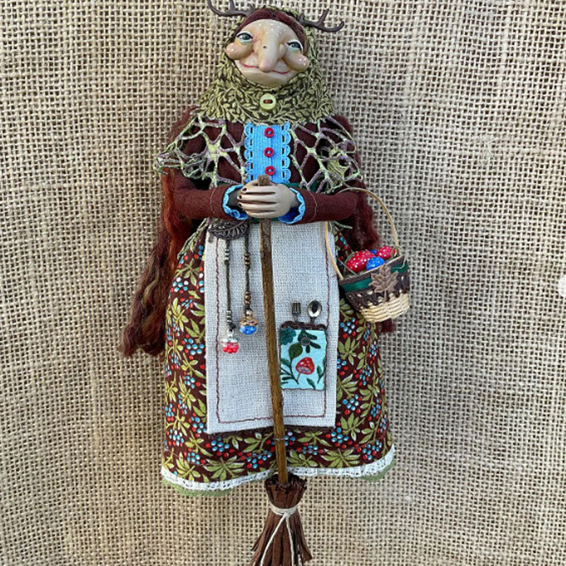 Handmade Kitchen Witch Doll
