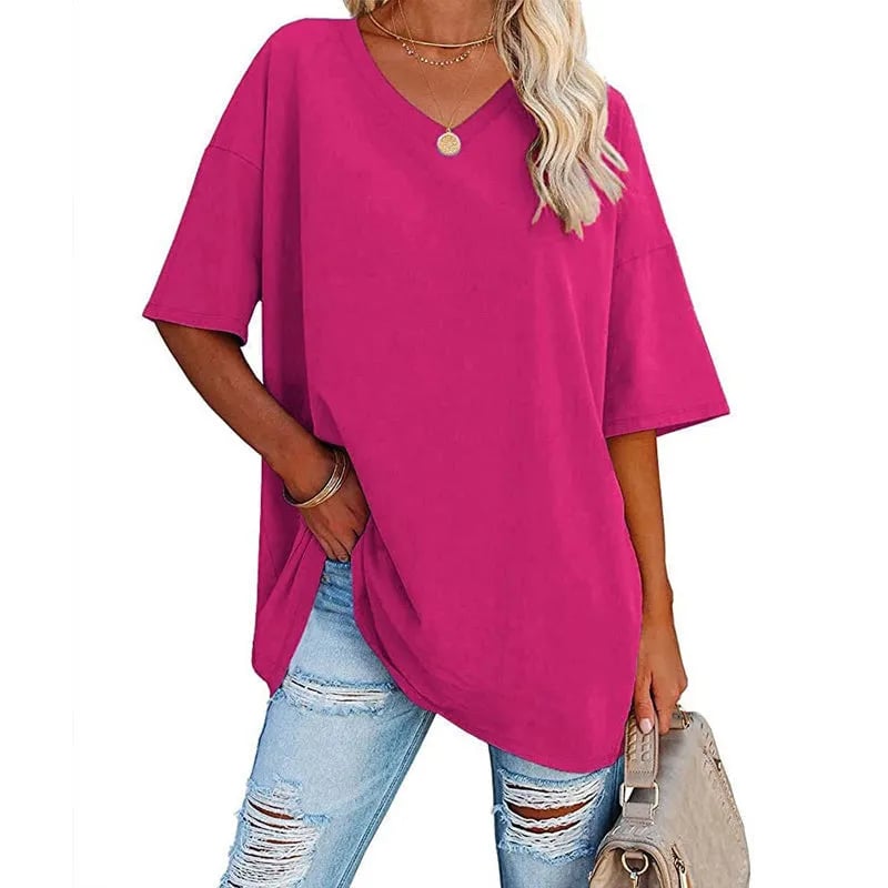 SOMMER NEUES WEITES T-SHIRT FÜR DAMEN