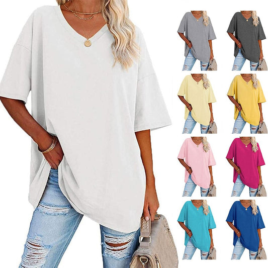 SOMMER NEUES WEITES T-SHIRT FÜR DAMEN