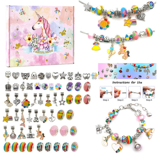 🔥Das beste Geschenk für Kinder🎀DIY wunderschönes Armband-Set