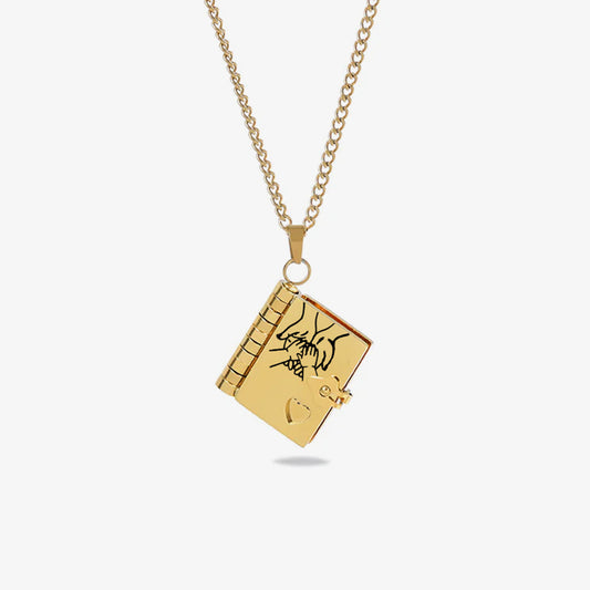 Edelstahl-Paarkette/Stainless steel couple necklace