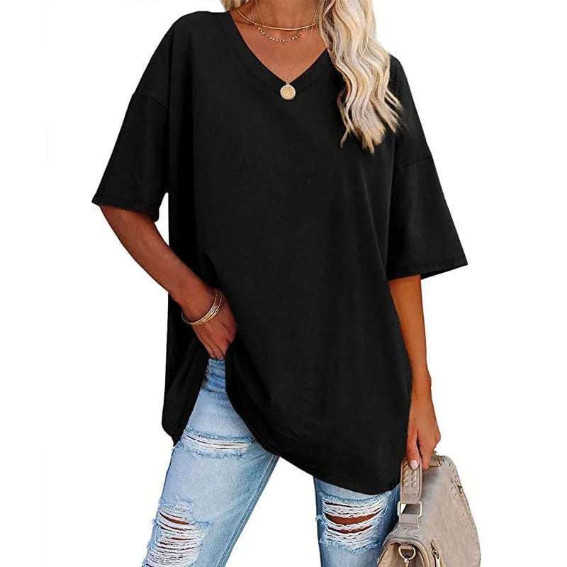 SOMMER NEUES WEITES T-SHIRT FÜR DAMEN