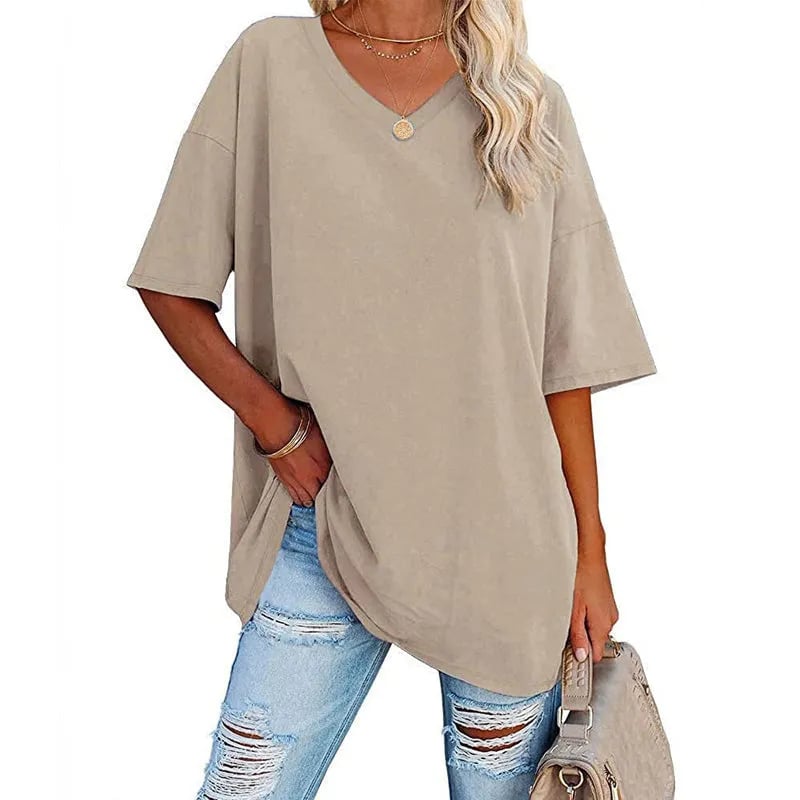 SOMMER NEUES WEITES T-SHIRT FÜR DAMEN